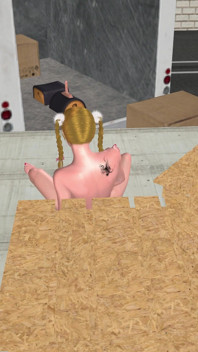 Awek blonde comel melancap dengan botol untuk orgasme berganda – hentai kartun 3D
