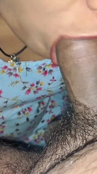 Kavya Sucking Big Indian Dick Till Cum in Mouth Hindi Blowjob Cum in Mouth