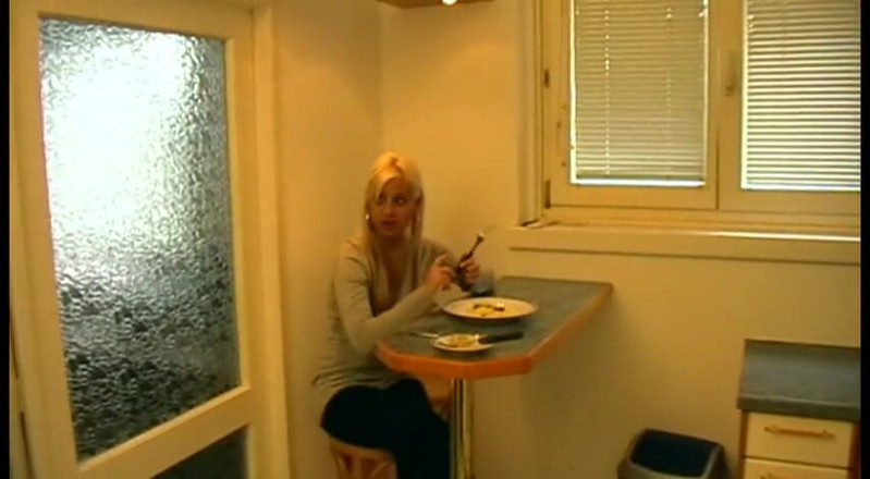Femdom Austria: Teen needs a tasty dinner and her kitchen to shine