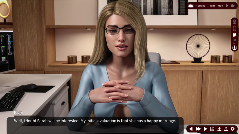 Johannes Gaming: Whispers of Desire 4 Sarah Started Her New Job