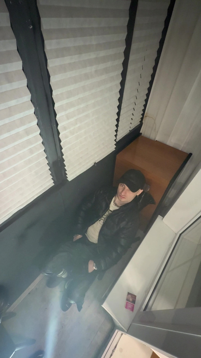 KinkySirius: Leather Biker Piss on Leather Scally Chav Guy