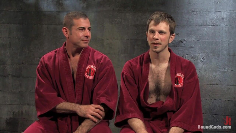 KINK men: Господин Ник Moretti и раб Dante