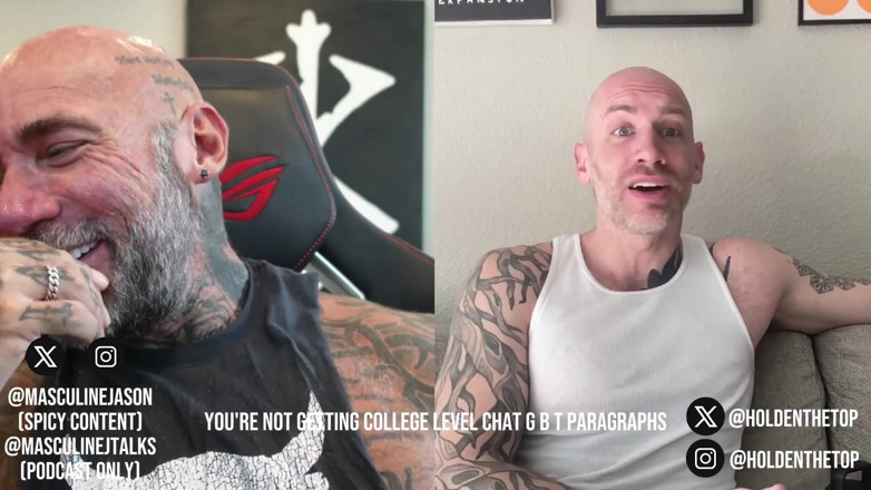 Raw and Uncensored with Masculine Jason: Porn Star confessions - Holden the Top (ตอนที่ 210)