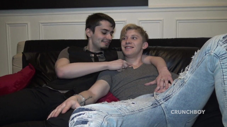 Yes boss creampie me: Blond twink used raw by youngs tright dude