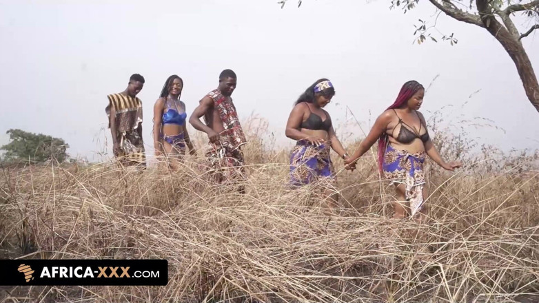 Africa-XXX: Sexo caliente en la jungla
