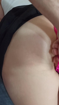 Curvy chick teased with her wet holes to be penetrated by a hard cock