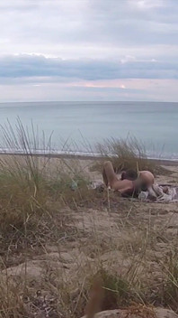 French Teacher Slut Blowjob Amateur on Nude Beach Public Front Stranger with Cumshot - Misscreamy