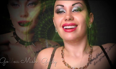 Goddess Misha Goldy: Gioco ipnotizzante JOI che annusa il bordo delle labbra!