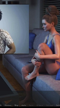 Awam 2 Sofia Real Fuck Edition - Sofia zastanawia się nad jej brudnymi przygodami - i kieruje się do pokoju Dylana, aby go rozpocząć