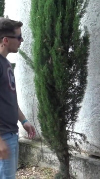 Straight boy fuckd bareback by ebony in exhib cruising