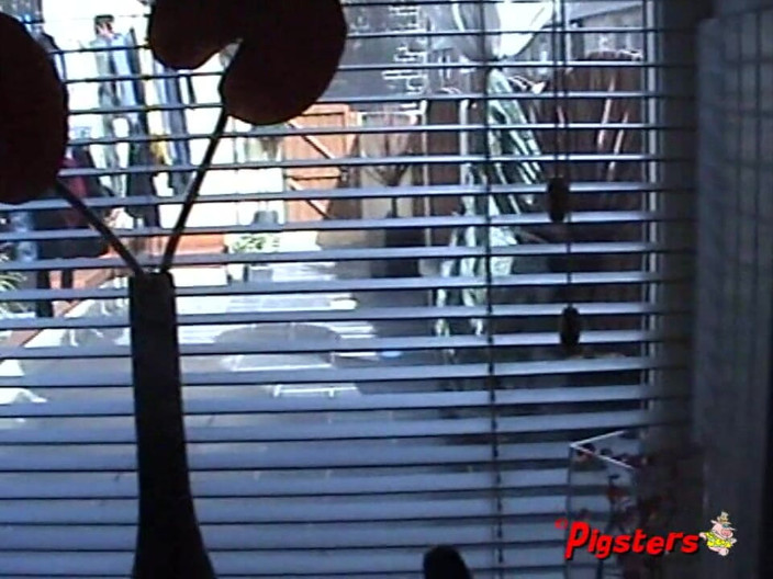 Pigsters: Jean Louise and her friend doing dress up