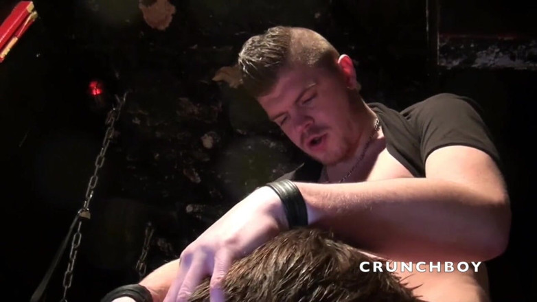 Sex humiliation with french lads: Twink used hard by scally lad