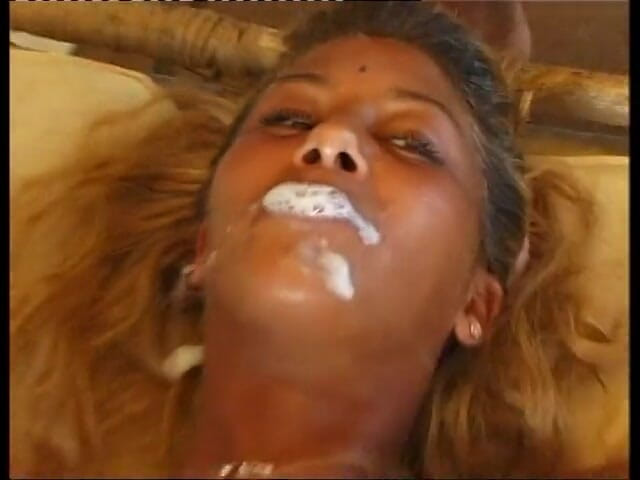 Black Sinner: Anal orgy in the garden with big black cock