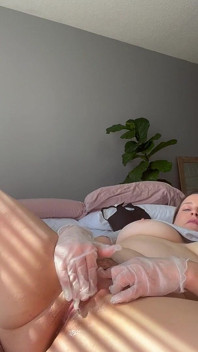 MILFデモス クリトリスオーガズム ラテックスグローブ