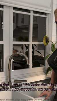 완벽한 결혼 V0.7.6 - 업데이트 2026년 9월 - 3부 바람피는 와이프가 남편 옆에 앉아 있지만 여전히 다리를 벌리고 있습니다.