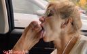 Sex21 Century: Story #12. Blonde MILF Licks the Driver&amp;#039;s Feet and Sniffs Socks....
