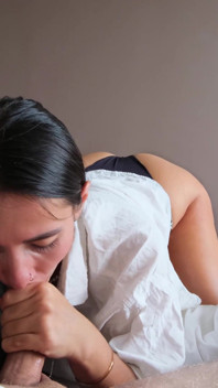 Deep Passionate Blowjob at the Morning