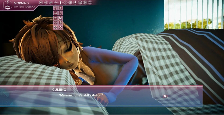 Cumming Gaming: Ons appartement [Xmas Hentai pornospel], afl. 2. Mijn kamergenoot in kerstjurk neuken...