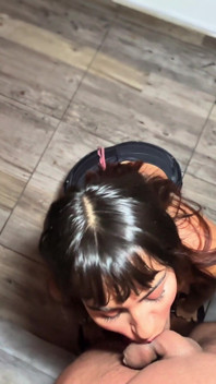 อมควย POV สกปรก - อมลึกสุดๆ และแตกคาหน้าเละ
