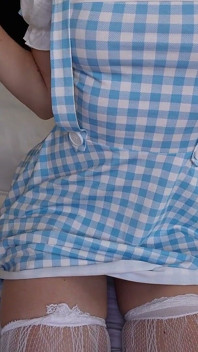 Brunette Krystal Palmer Cosplays as Dorothy & Gets Creampied
