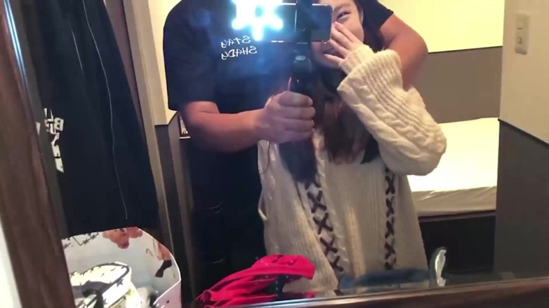 Asians in love: Asian cutie teen creampie