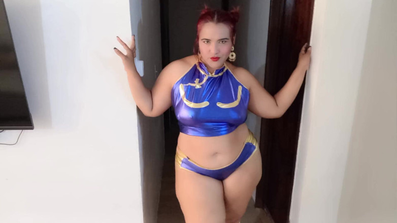 Gina Halime: Street Fighter's Chun Li Gets Cocked in All His Holes