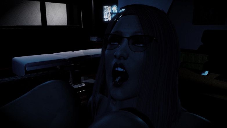 3DHentaiBeauties: Sessione di mezzanotte dell'infermiera Sessione di scarpe e foot-job in...