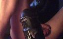 Mr_D_24: Pervert Man Insertion Monster Dildo and Spanking the Balls