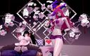 Smixix: Natsumi conejito, sexo y danza desnudarse - hentai bruja - mmd 3d color...