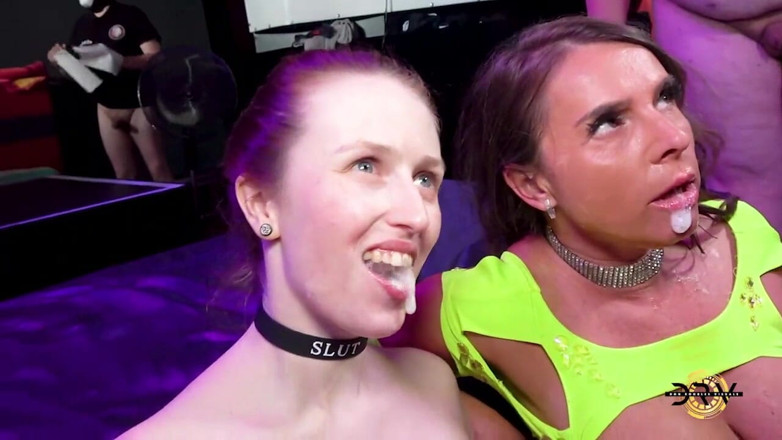 Creampie Clinic: Slopfest creampie uctívání plemene orgie