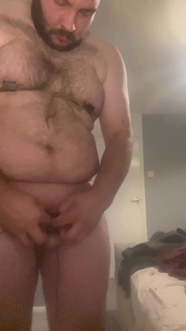 Shaun Cbt: Cock and Ball Bondage with Nipple Clamps and Butt Plug...
