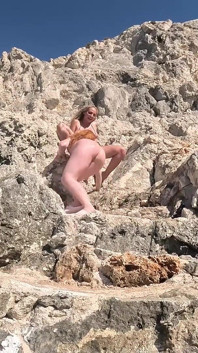 海辺のゴールデンシャワー