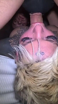 Split Tounge Pierced Pussy Itz.marz Takes My 9 Inch Cock and Squirts Everywhere