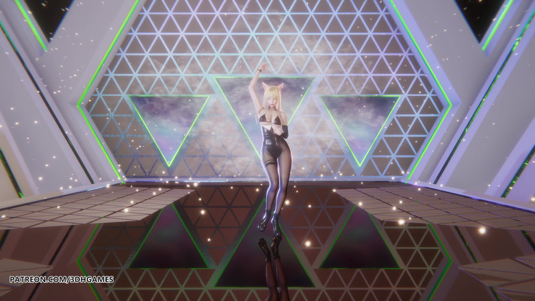 3D-Hentai Games: [mmd] Ive - accendio ahri akali seraphine 性感脱衣舞英雄联盟成人动漫无码