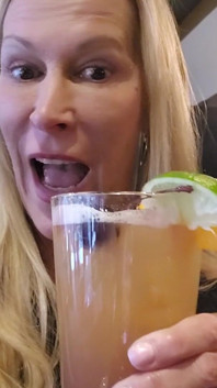 Enjoying Coctail