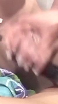 Young Lipstick Lesbians Share Intense Toy Play and Tongues