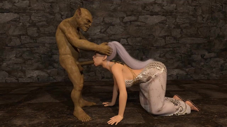 Neon2520: Náhodné setkání # 01 Sexy elfka byla závislá na ptákovi skřítka