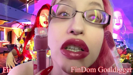 FinDom Goaldigger: LipGloss transformed you into iPhone