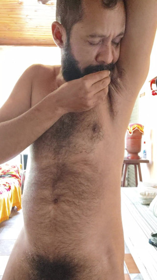Stink HairyMale: Behaarte achselhöhlen, heiße shorts 5