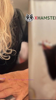 Story #7 with Subtitles - Blonde Lily Takes Golden Shower. the Bitch Washes Her Face and Thanks Her Master.