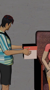 Seks panas dengan pemilik bilik