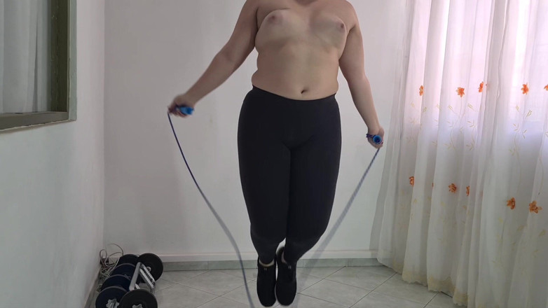 Alice H: Topless Workout