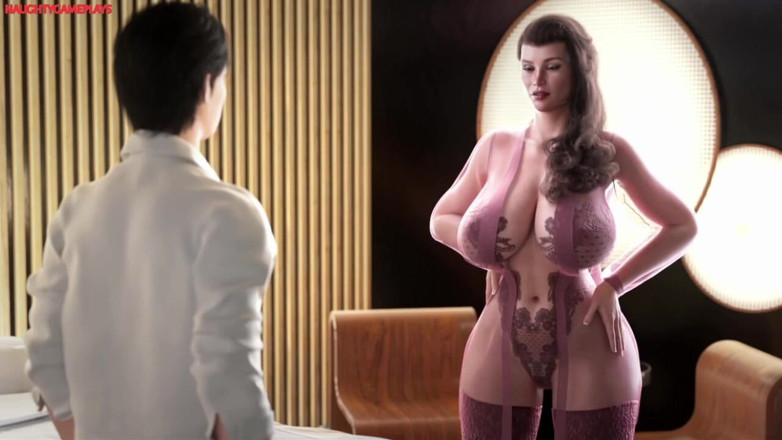 Naughty gameplays: Apocalust 25 由精神病学制作 - 戴绿帽子的丈夫发现他的妓女妻子和她的情人，并看着他操她