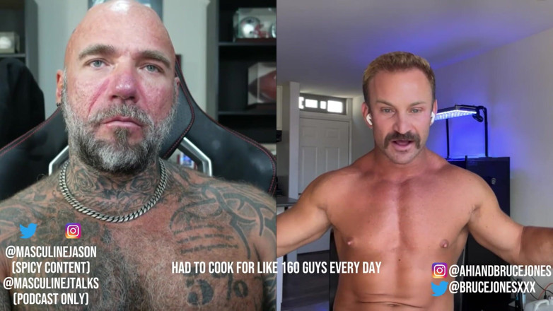 Raw and Uncensored with Masculine Jason: Porn Star Confessions - Bruce Jones (episod 169)