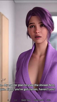 Futa masturba seu pau gigante enquanto pensa em família - pacote jogo perfeito