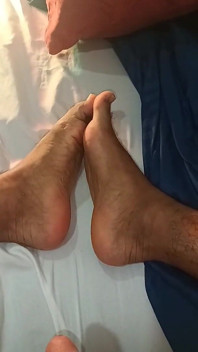 Young Bearded Man Films Himself and Cums Very Hot