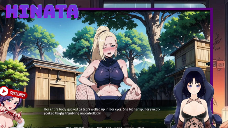 Hinata Queen: Je regarde Ino Netrenadr transpirer, trembler et montre ses sous-vêtements...