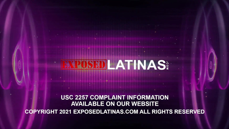 Exposed Latinas: Latina se enoja porque recibe un chorreo de leche