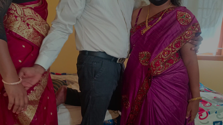 Laxi ammu: Housewifes Threesome Roleplay Fucking