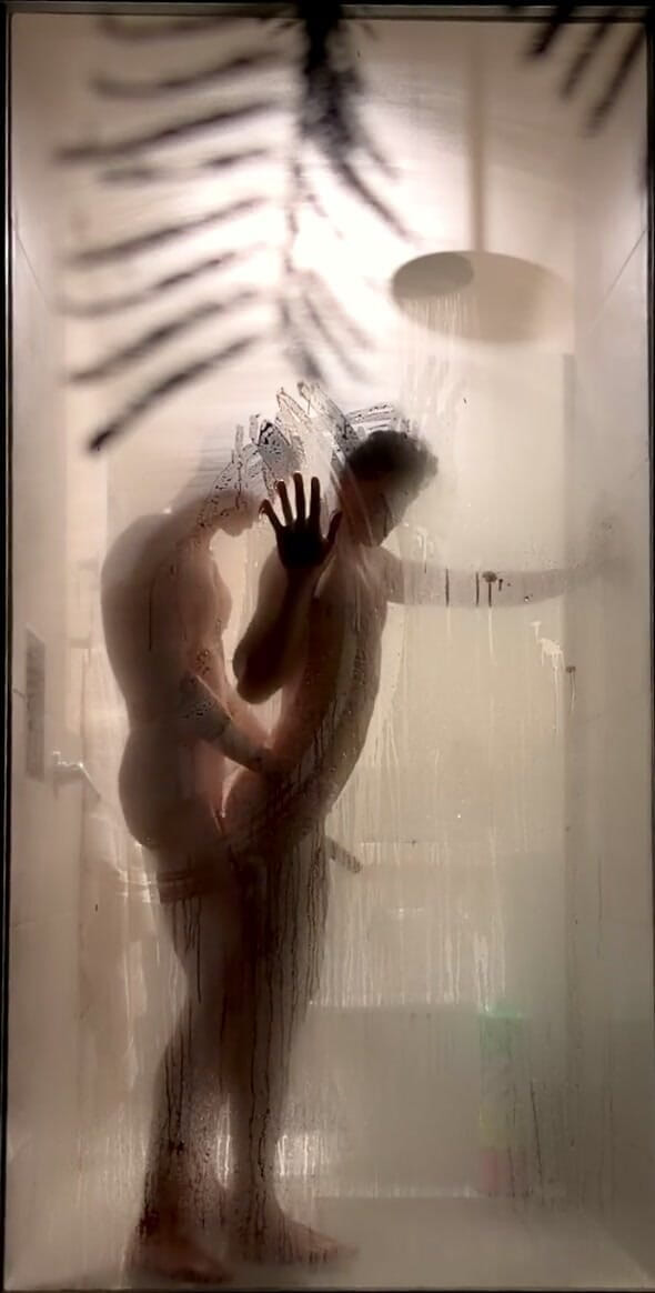 Perving on Our Shower (Tom Michaels)